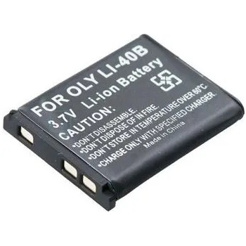 Cameron sino Батерия за апарат OLYMPUS LI-40B/ LI-42B Li-Ion 3.7V, 660MAH, Cameron Sino (CS-LI40B)