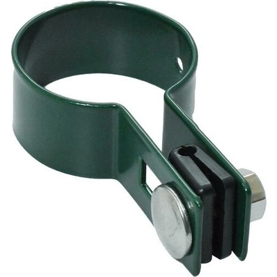 EKOfence Objímka koncová na plotový stĺpik ZnPVC D38mm zelená 13654