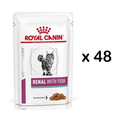 Royal Canin VD Cat Renal Fish 48 x 85 g