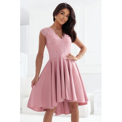 Numoco PATRICIA Ексклузивна рокля с дантела - розово numoco | Rozov | ЖЕНИ | XL