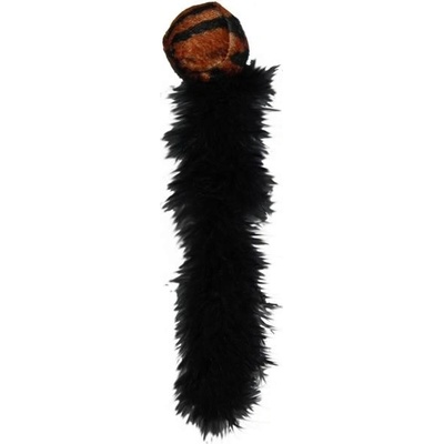 Kong cat loptička s boa 4 cm