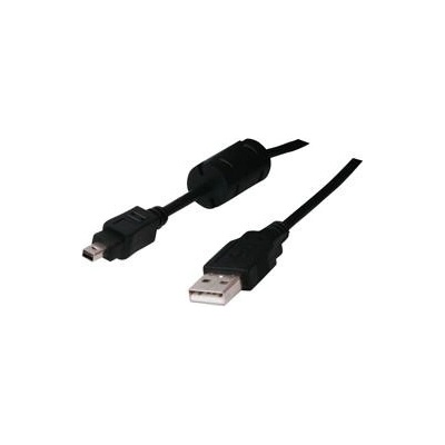 Logo 31178 USB 2.0, USB A M-4 pin M, 1,8m, černý