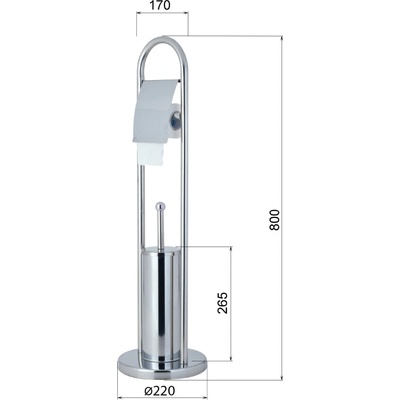 Aqualine Samba SB131 chrom – Zboží Dáma