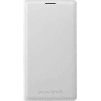 Samsung Оригинален Активен Калъф за SAMSUNG Note 3 Book Case EF-WN900BWE, Бял (EF-WN900BWEGWW)