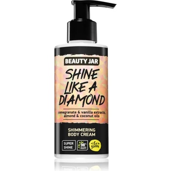 Beauty Jar Shine Like A Diamond озаряващ крем за тяло с подхранващ ефект 150ml