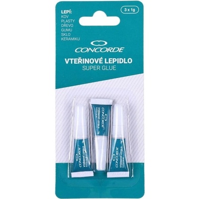 Concorde Lepidlo sekundové 3 x 1g
