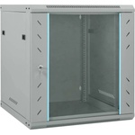 vidaXL Мрежов кабинет със съхранение Сив 60 x 45 x 65 см Стомана (42017642)