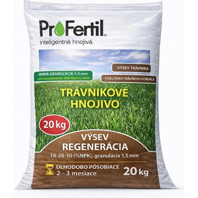 Trávnikové hnojivo ProFertil Výsev a regenerácia 20 kg