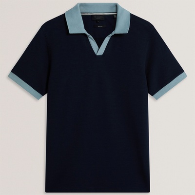 Ted Baker Блуза с яка Ted Baker Men's Short Sleeve Polo Shirt - Navy