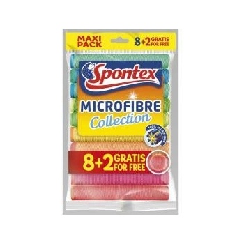 Spontex utierkyMicrofibre 8 +2 ks