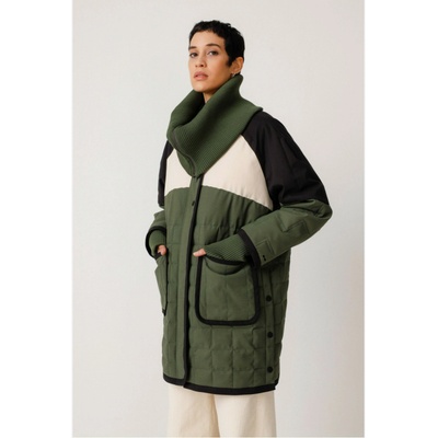 SKFK Зелено дамско зимно палто SKFK SKFK | Zelen | ЖЕНИ | S