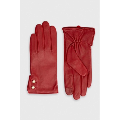 Lauren Ralph Lauren Кожени ръкавици Lauren Ralph Lauren в червено (454927236)
