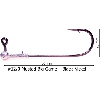 Smart Arctic Fox SAF Jigová Hlavička Crocodile #12/0 3 ks Hmotnost: 20g