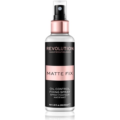 Revolution Matte Fix zmatňujúci fixačný sprej na make-up 100 ml
