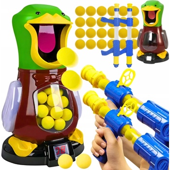 Střílení míčků do kachny