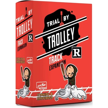 Skybound Разширение за настолна игра Trial by Trolley: R-Rated Track Expansion