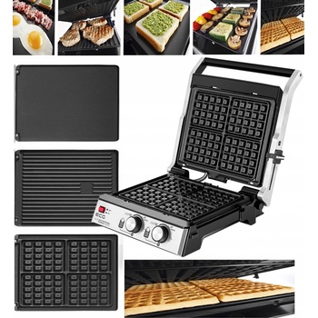 ECG KG 2033 Duo Grill & Waffle
