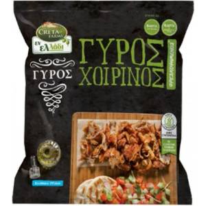  Готово свинско месо за Гирос Creta Farms замразено 330гр