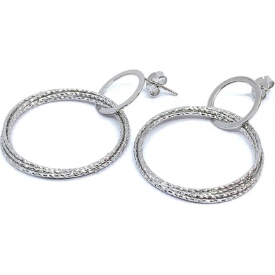 Jan Kos jewellery stříbrné náušnice 12116167