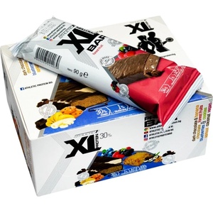 XL Athletic Protein XL Protein Bar [8 x 90 грама] Шоколад с горски плодове