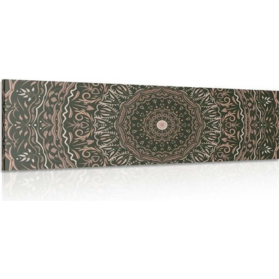 Obraz Mandala ve vintage stylu - 120x40