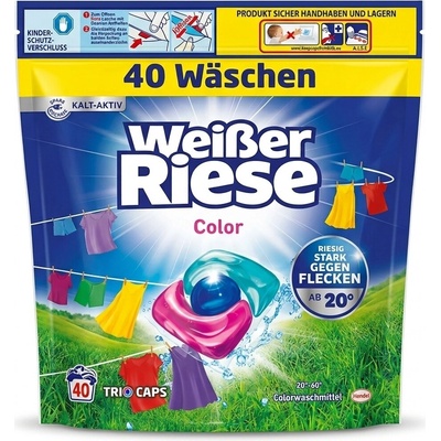 Weisser Riese Color prací kapsle na barevné prádlo 40 PD