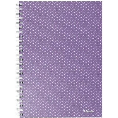 ESSELTE Spirálový sešit Colour`Breeze levandulová A5 čtverečkovaný