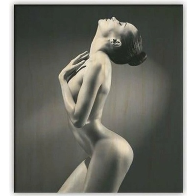 Obraz dřevěný: Woman, 450x520