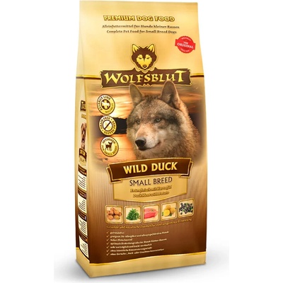 Wolfsblut Wild Duck Small Breed kachna s brambory 0,5 kg