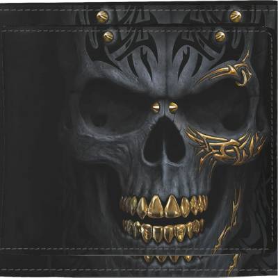 Spiral Wallet: Black Gold (Black) Čierna