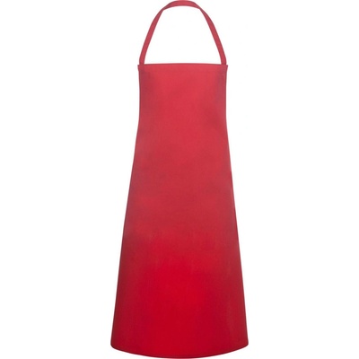 G.Gastro Karlowsky Zástěra s laclem Basic červená D14514990