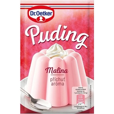 Dr. Oetker Puding malinová aróma 38 g
