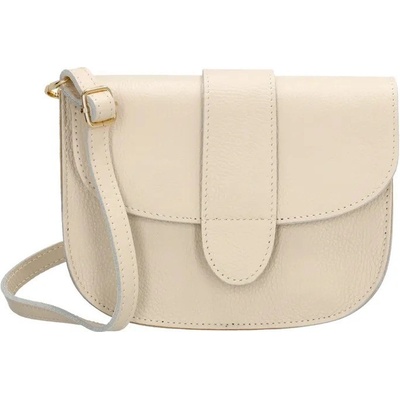 Charm London prošívaná crossbody kabelka „Fame“ béžová