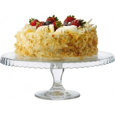 Orion Skleněný podnos s nožkou 32cm – Zboží Mobilmania