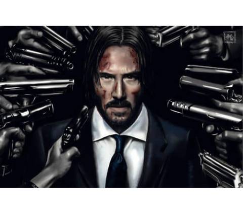 Ceduľa John Wick