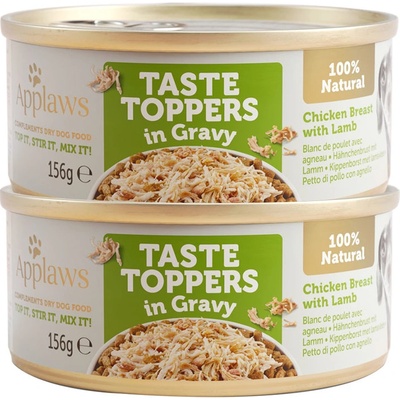 Applaws Dog Taste Toppers Gravy Kuře s jehněčím 2 x 156 g