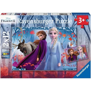 Ravensburger Puzzle Ravensburger Frozen 2 Journey Into The Unknown 2x12pc (05009)