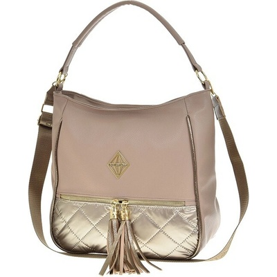 Laura Biaggi L324011 šedohnědá zlatá