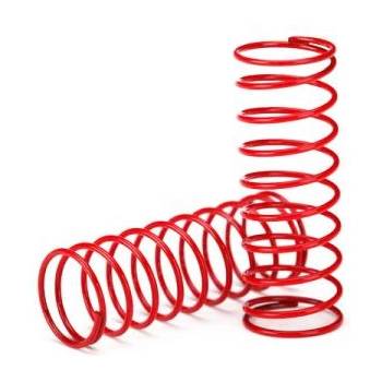 Traxxas пружина амортисьора GTR #0.314 червена (2): LaTrax