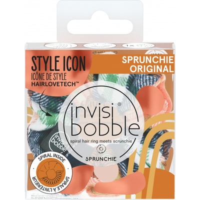 Invisibobble SPRUNCHIE Fall in Love Channel the Flannel – Zboží Dáma