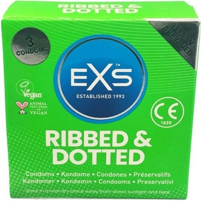 EXS Ribbed and Dotted 3 ks