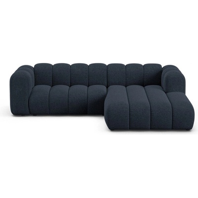 Micadoni Тъмносин шенилов ъглов диван (десен ъгъл) Lupine - Micadoni (MIC_RC_M_214_F1_LUPINE5)