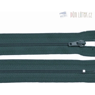 Zips špirálový 3mm nedeliteľný 20cm tmavo petrolejový