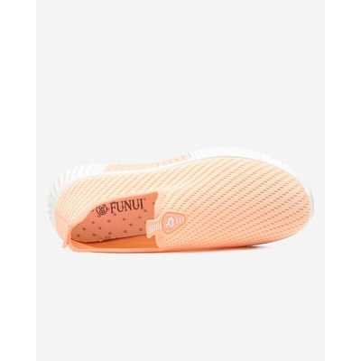 Resti Pink women's slip-on sports shoes Banila Footwear bílá oranžová