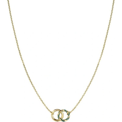 Rosefield Stylový pozlacený náhrdelník z oceli JNEDG-J714