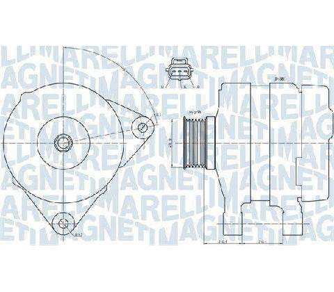 generátor MAGNETI MARELLI MQA1834