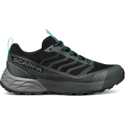 Scarpa Дамски мултиспорт обувки Scarpa Women's Ribelle Run LT Waterproof Multisport shoes - Anthracite / Aqua Green - размер 39, 5 (EU) (122-1365-0118)