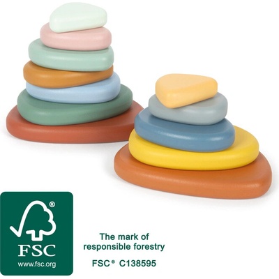 Small foot Montessori říční kameny balanční hra – Zbozi.Blesk.cz