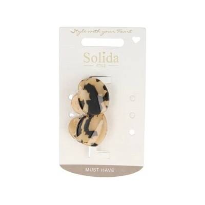 Solida Haarklammer Set Acryl t-shell. Sponky do vlasů Unisex 23 g