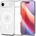 Spigen Тънък силиконов (TPU) калъф с MagSafe за iPhone 17 Air - Spigen Liquid Crystal MagSafe Case (прозрачен-бял) (ACS10395)